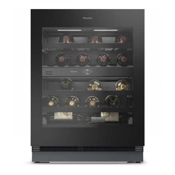 MIELE KWTUS 7096 E Μαύρο Εντοιχιζόμενος Συντηρητής Κρασιών